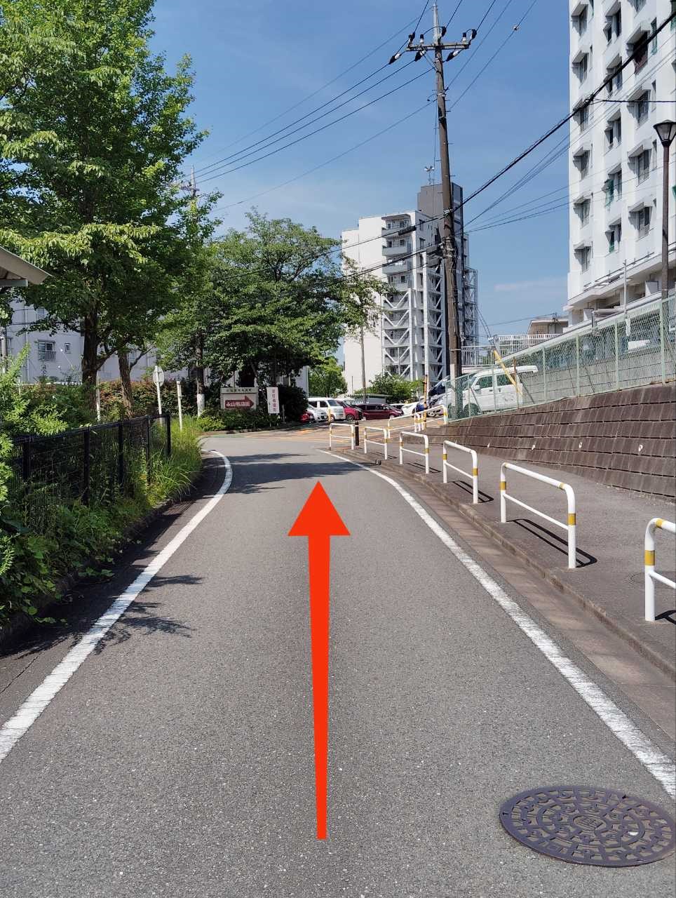 さらに奥に進む　